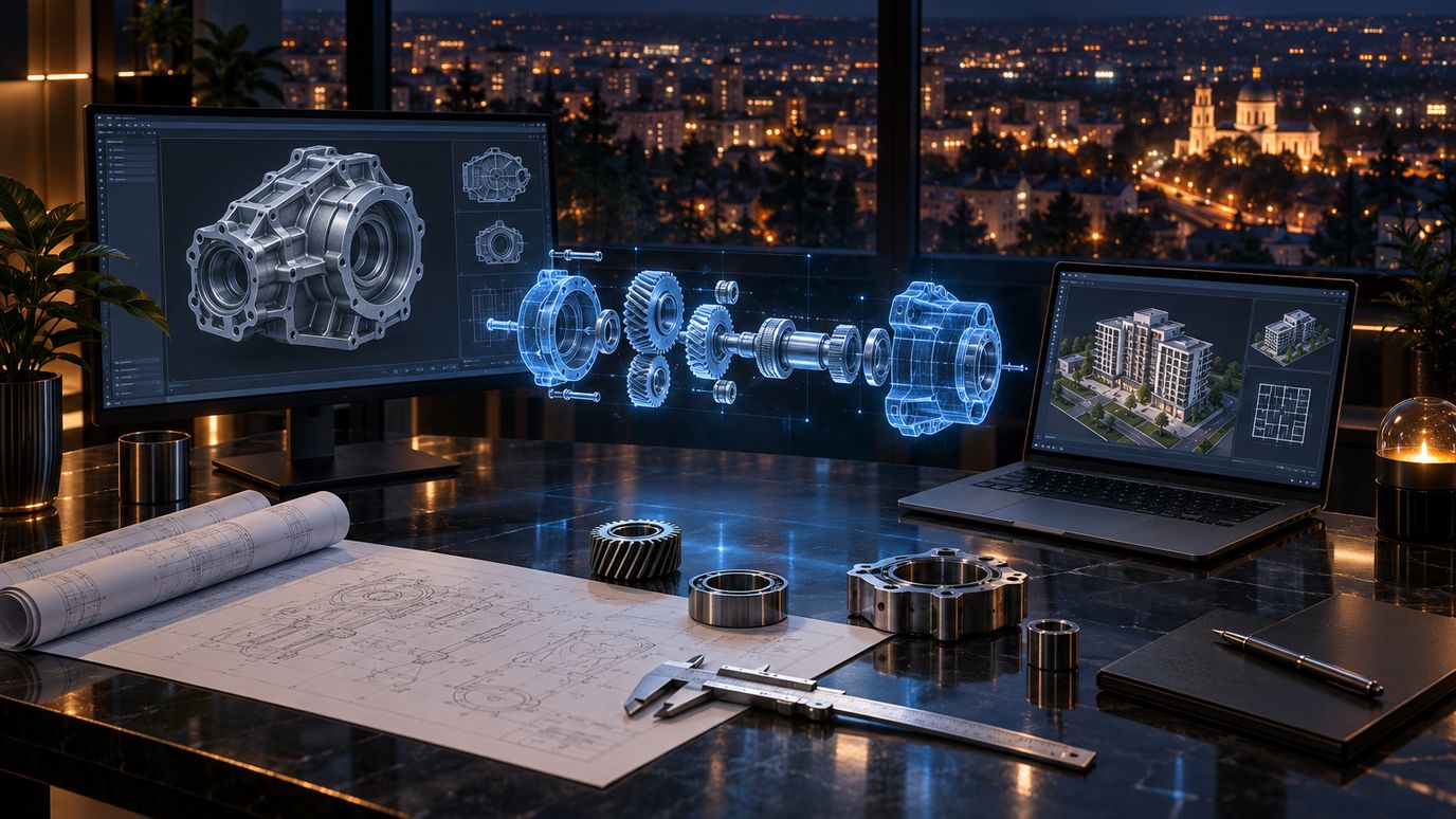 Software de inginerie CAD, BIM, CAE, CAM — Moldova